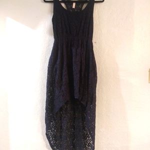 Xhilaration Hi Low Lace Dress